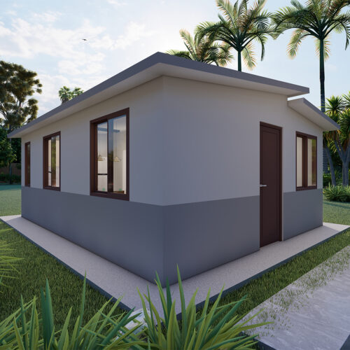 Prefabricated Modular Two Bedroom