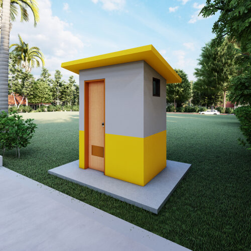 Prefabricated Modular Toilet