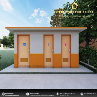 Prefab Public Toilet - 3 Stall