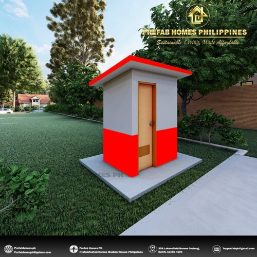 Prefab Public Toilet – 1 Stall - Image 2