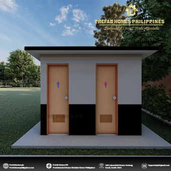 Prefab Public Toilet – 2 Stall