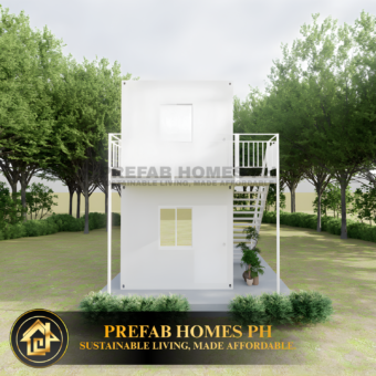 Prefab Multi-purpose Container w/ Outdoor Stairs