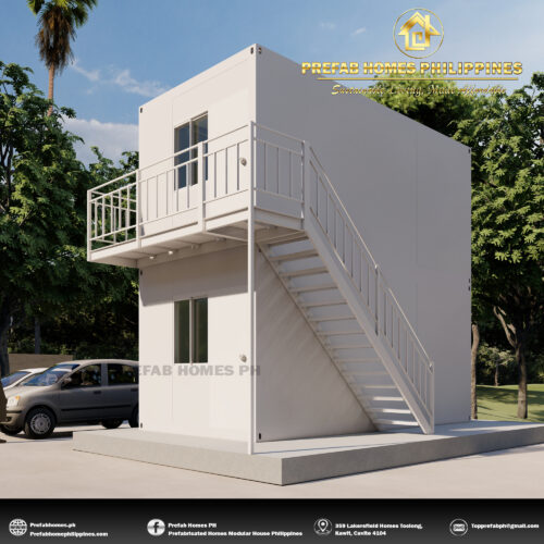 Prefab Multipurpose Container w/ Outdoor Stairs - Image 2