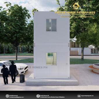 Prefab Multipurpose Container w/ Indoor Stairs