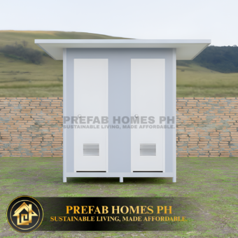 Prefab Two-Stall Toilet (EPS)